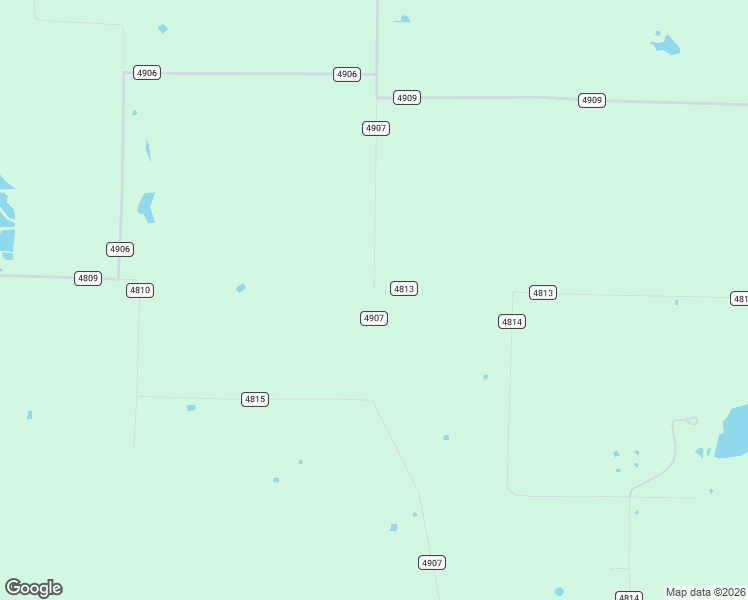 map of restaurants, bars, coffee shops, grocery stores, and more near County Road 4907 in Ladonia
