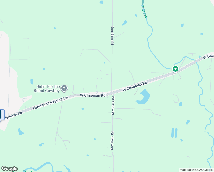 map of restaurants, bars, coffee shops, grocery stores, and more near 8775 Sam Bass Road in Sanger