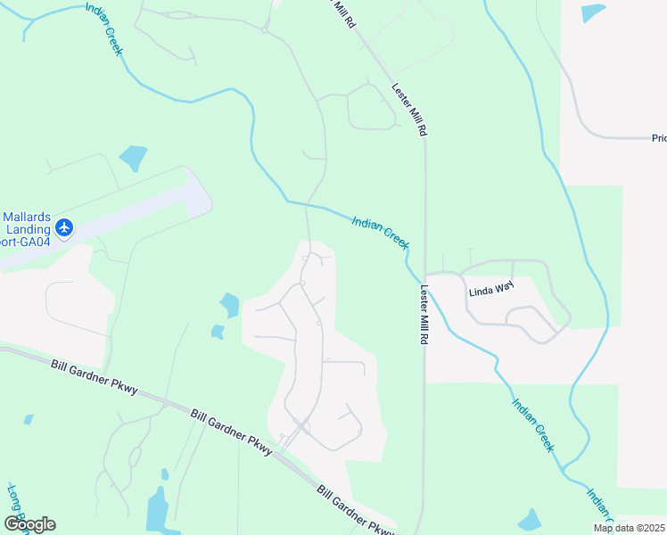 map of restaurants, bars, coffee shops, grocery stores, and more near 1810 Reid Drive in Locust Grove