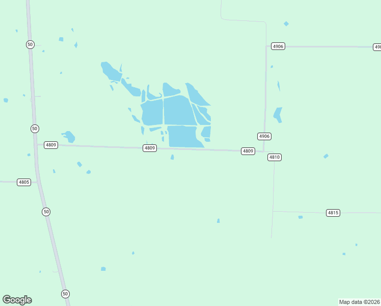 map of restaurants, bars, coffee shops, grocery stores, and more near County Road 4809 in Ladonia