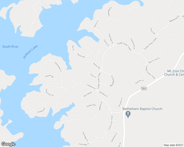 map of restaurants, bars, coffee shops, grocery stores, and more near 80 Crow Court in Monticello