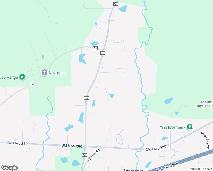 map of restaurants, bars, coffee shops, grocery stores, and more near 129 Holly Lane in Sterrett