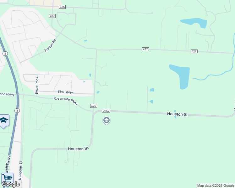 map of restaurants, bars, coffee shops, grocery stores, and more near 3127 Farm to Market Road 2862 in Anna