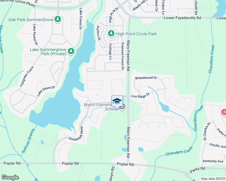 map of restaurants, bars, coffee shops, grocery stores, and more near 149 Avondale Circle in Newnan