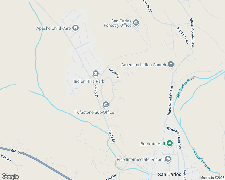 map of restaurants, bars, coffee shops, grocery stores, and more near Tufa Stone Lane in San Carlos