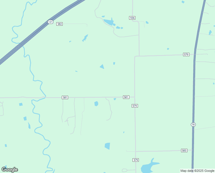 map of restaurants, bars, coffee shops, grocery stores, and more near 9805 County Road 581 in Anna