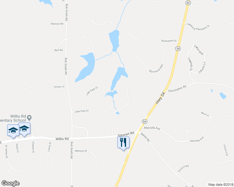 map of restaurants, bars, coffee shops, grocery stores, and more near 60 Lake Park Drive in Sharpsburg