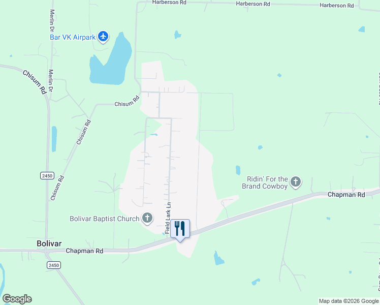 map of restaurants, bars, coffee shops, grocery stores, and more near 10133 Kildee Trail in Sanger
