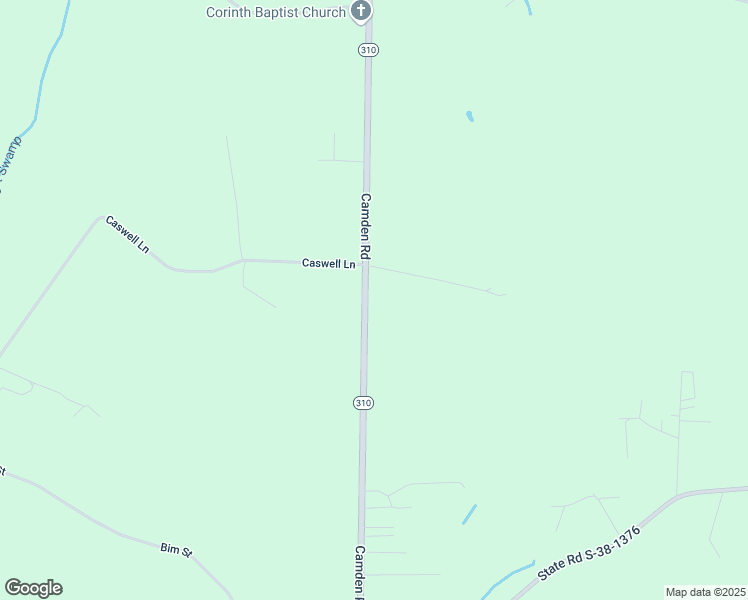 map of restaurants, bars, coffee shops, grocery stores, and more near 2123 Camden Road in Holly Hill
