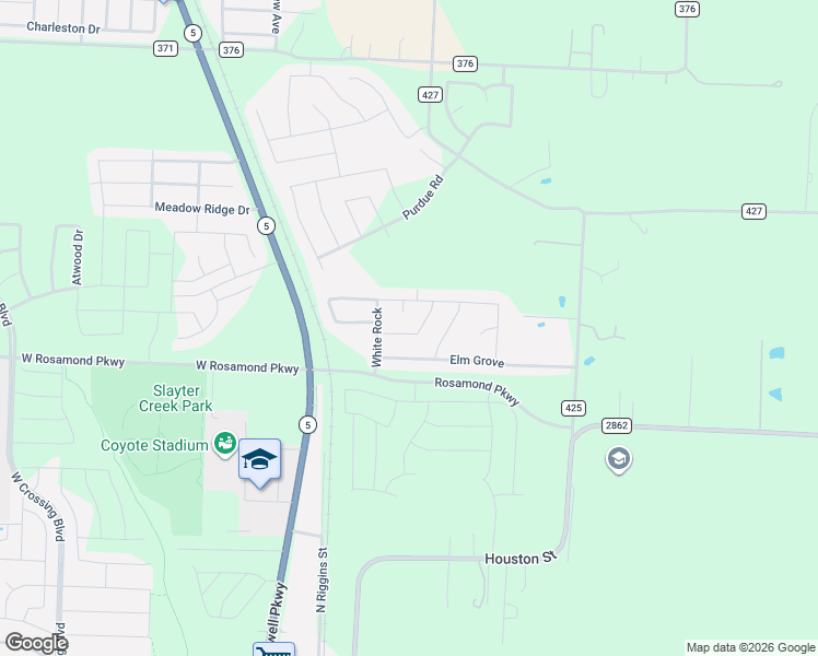 map of restaurants, bars, coffee shops, grocery stores, and more near 1912 Briar Cove in Anna
