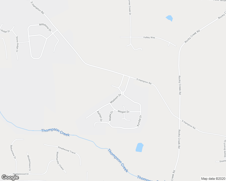 map of restaurants, bars, coffee shops, grocery stores, and more near 260 Kyndal Drive in Hampton