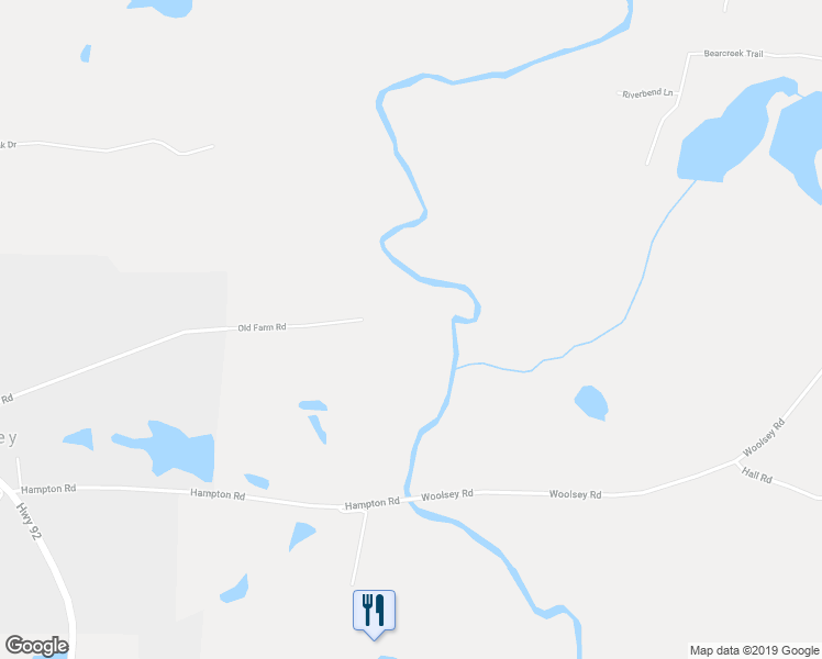 map of restaurants, bars, coffee shops, grocery stores, and more near 320 Old Farm Road in Fayetteville
