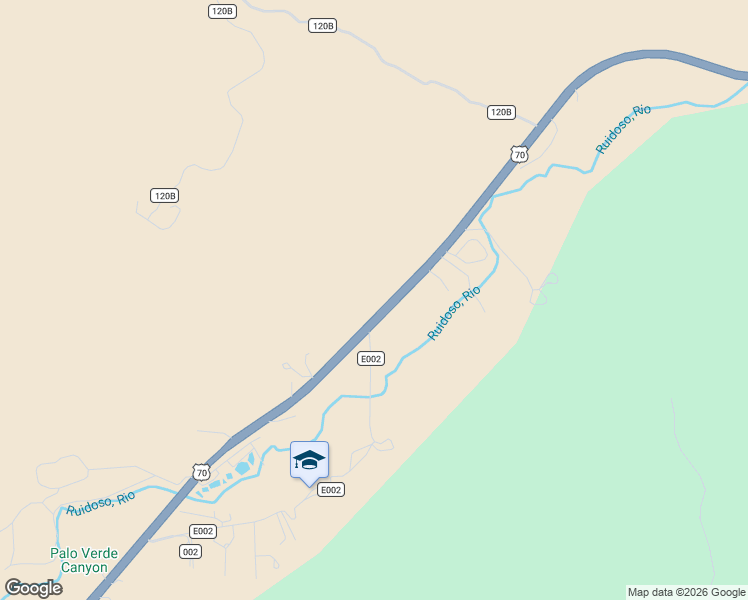 map of restaurants, bars, coffee shops, grocery stores, and more near 26741 U.S. 70 in Ruidoso Downs