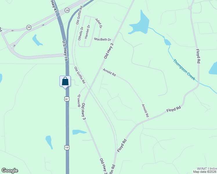 map of restaurants, bars, coffee shops, grocery stores, and more near 414 Princely Court in Hampton