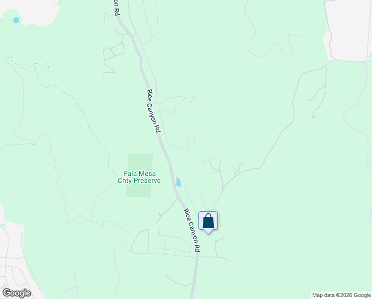 map of restaurants, bars, coffee shops, grocery stores, and more near 145 Rice Canyon Road in Fallbrook