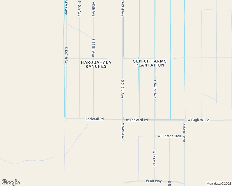 map of restaurants, bars, coffee shops, grocery stores, and more near 9027 South 544th Avenue in Tonopah