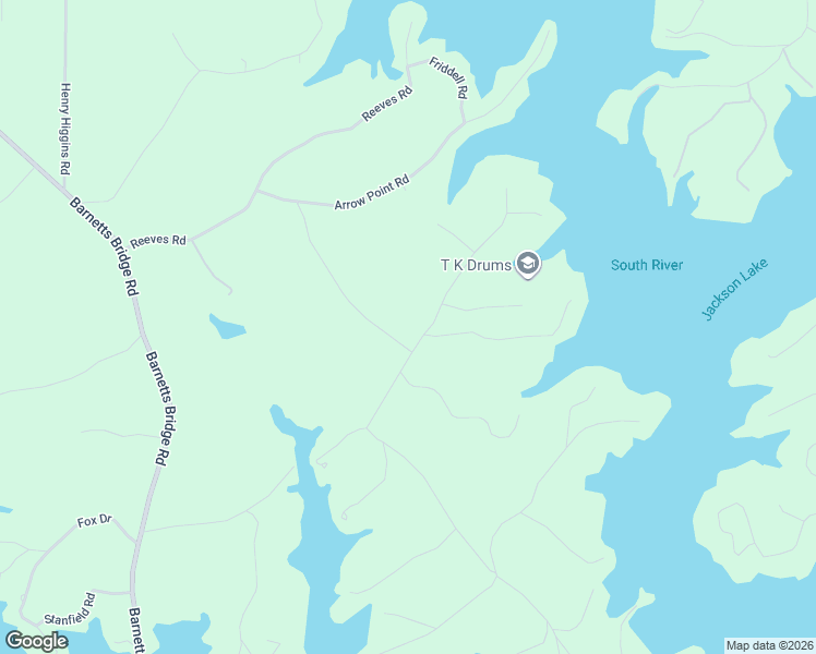map of restaurants, bars, coffee shops, grocery stores, and more near 201 Tussahaw Point Drive in Jackson