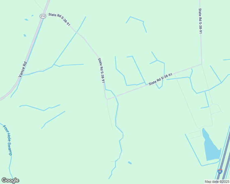 map of restaurants, bars, coffee shops, grocery stores, and more near 590 State Road S-38-91 in Holly Hill
