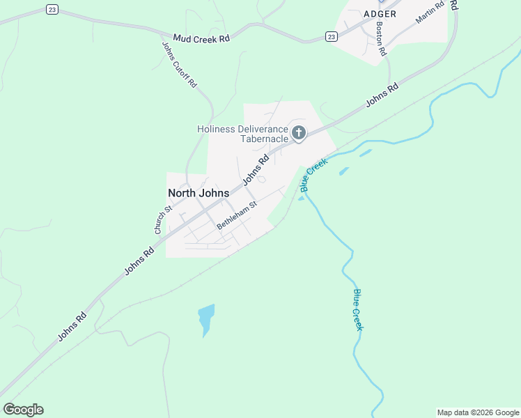 map of restaurants, bars, coffee shops, grocery stores, and more near 7552 Bethleham Street in Adger