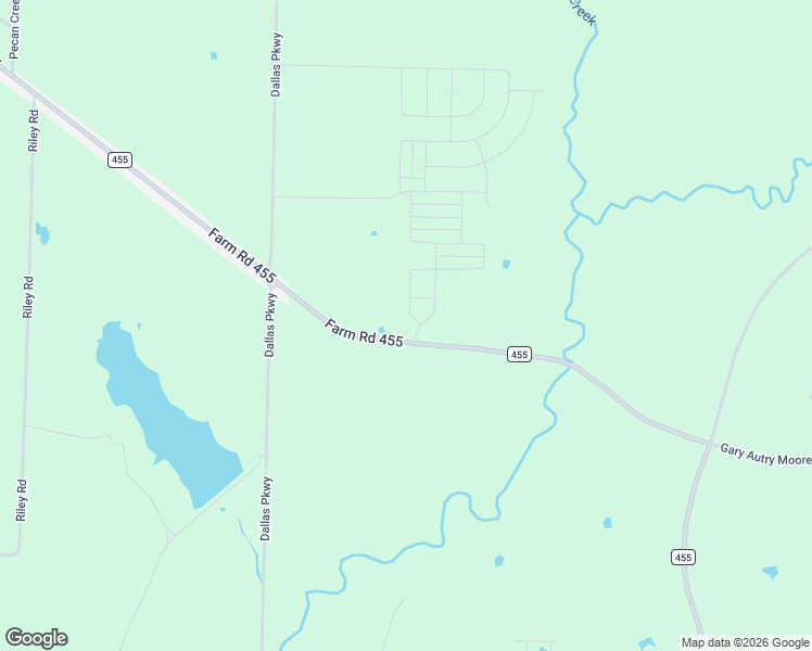 map of restaurants, bars, coffee shops, grocery stores, and more near 18645 Farm to Market Road 455 in Celina