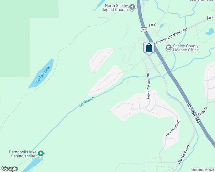 map of restaurants, bars, coffee shops, grocery stores, and more near 146 Narrows Peak Circle in Birmingham