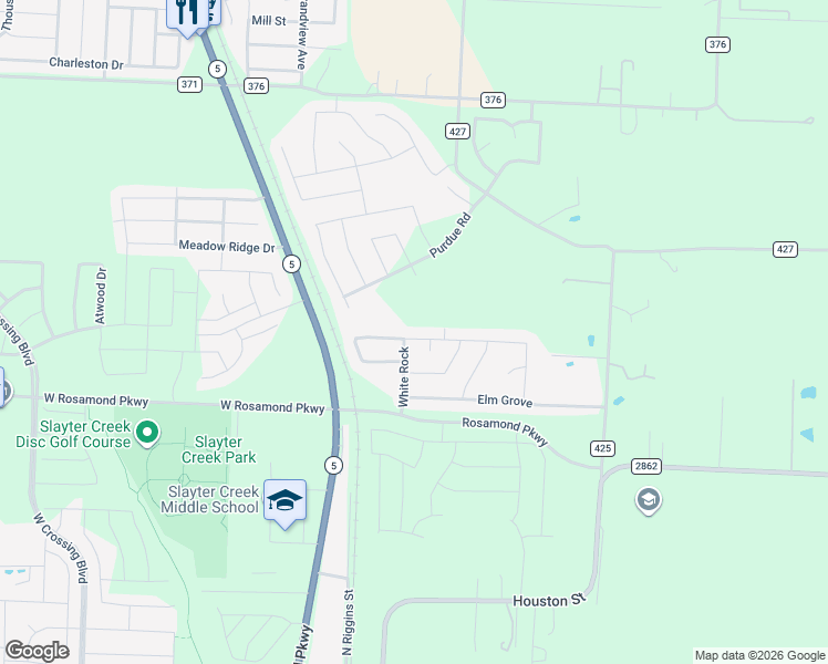 map of restaurants, bars, coffee shops, grocery stores, and more near 209 Indian Creek in Anna