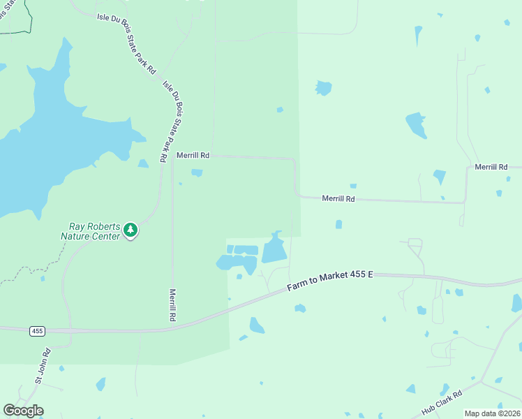 map of restaurants, bars, coffee shops, grocery stores, and more near 11176 Merrill Road in Pilot Point