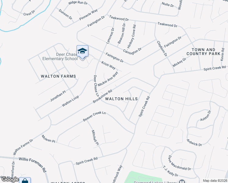 map of restaurants, bars, coffee shops, grocery stores, and more near 1444 Brookstone Road in Hephzibah