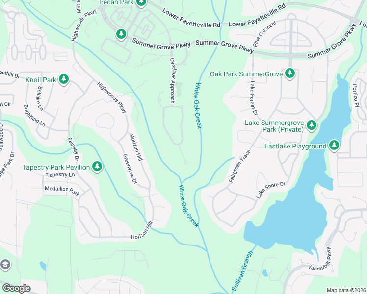 map of restaurants, bars, coffee shops, grocery stores, and more near 12 Edgewood Vista in Newnan