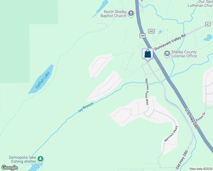 map of restaurants, bars, coffee shops, grocery stores, and more near 146 Narrows Peak Circle in Birmingham