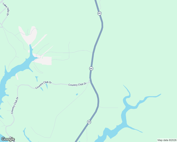 map of restaurants, bars, coffee shops, grocery stores, and more near 15788 Alabama 69 in Northport