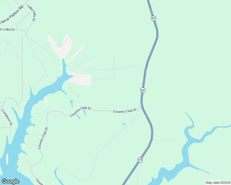map of restaurants, bars, coffee shops, grocery stores, and more near 15788 Alabama 69 in Northport