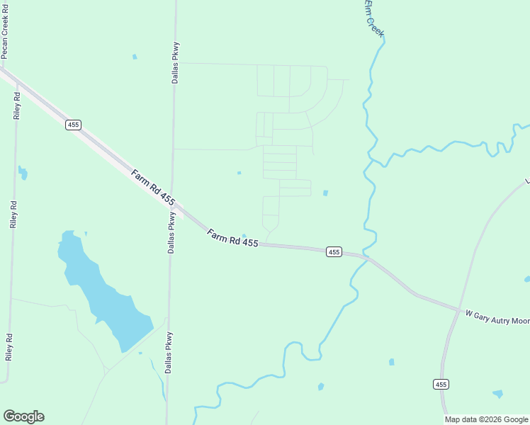 map of restaurants, bars, coffee shops, grocery stores, and more near Farm to Market 455 in Celina