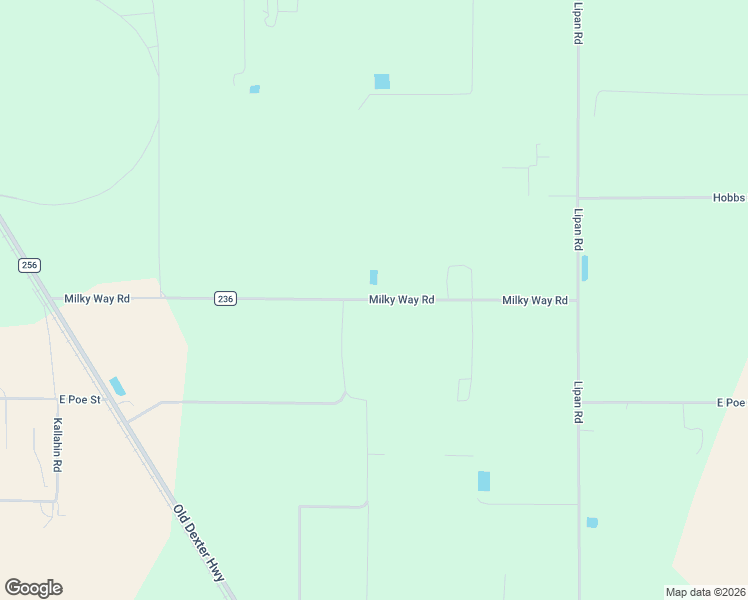 map of restaurants, bars, coffee shops, grocery stores, and more near County Road 236 in Roswell