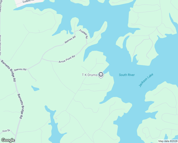 map of restaurants, bars, coffee shops, grocery stores, and more near in Butts County