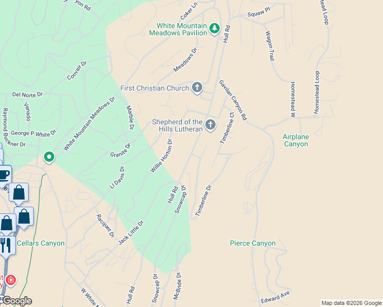 map of restaurants, bars, coffee shops, grocery stores, and more near 1139 Hull Rd in Ruidoso