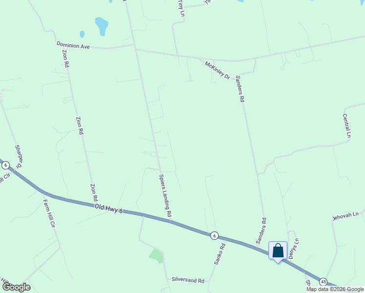 map of restaurants, bars, coffee shops, grocery stores, and more near 149 Zeta Lane in Cross