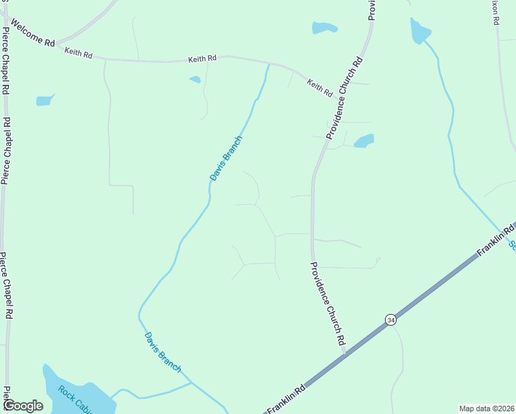 map of restaurants, bars, coffee shops, grocery stores, and more near 169 Woodland Way in Newnan