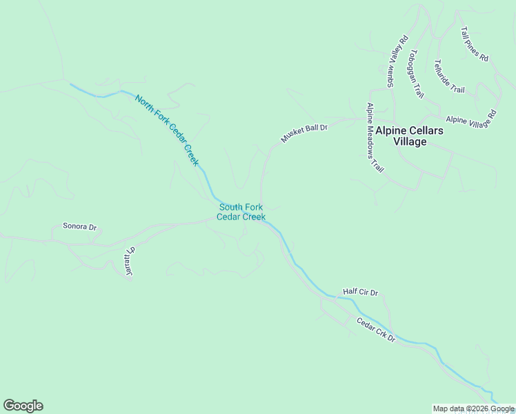 map of restaurants, bars, coffee shops, grocery stores, and more near 117 Musket Court in Ruidoso