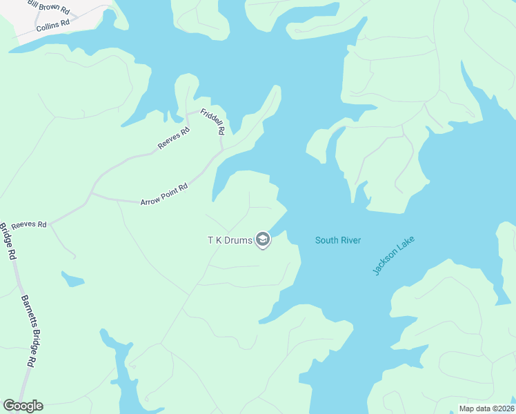 map of restaurants, bars, coffee shops, grocery stores, and more near 175 River Point Road in Jackson