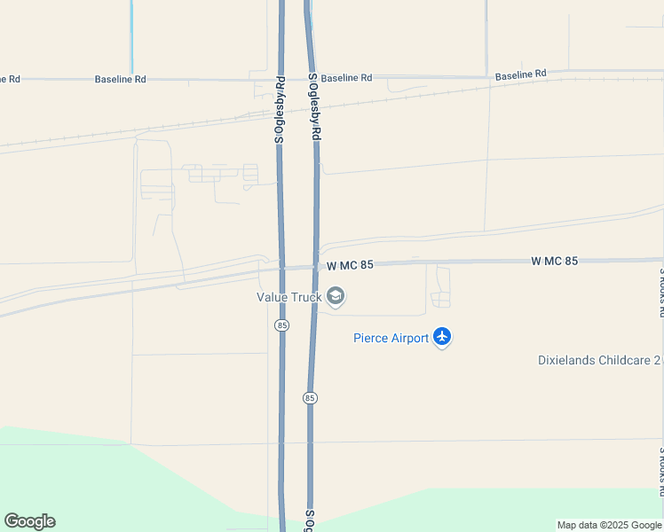 map of restaurants, bars, coffee shops, grocery stores, and more near Maricopa 85 in Buckeye