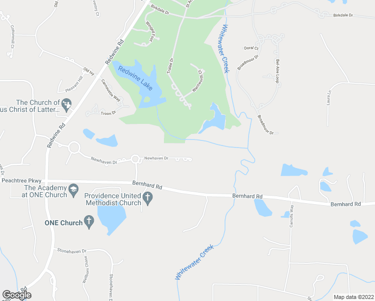map of restaurants, bars, coffee shops, grocery stores, and more near 370 Newhaven Drive in Fayetteville