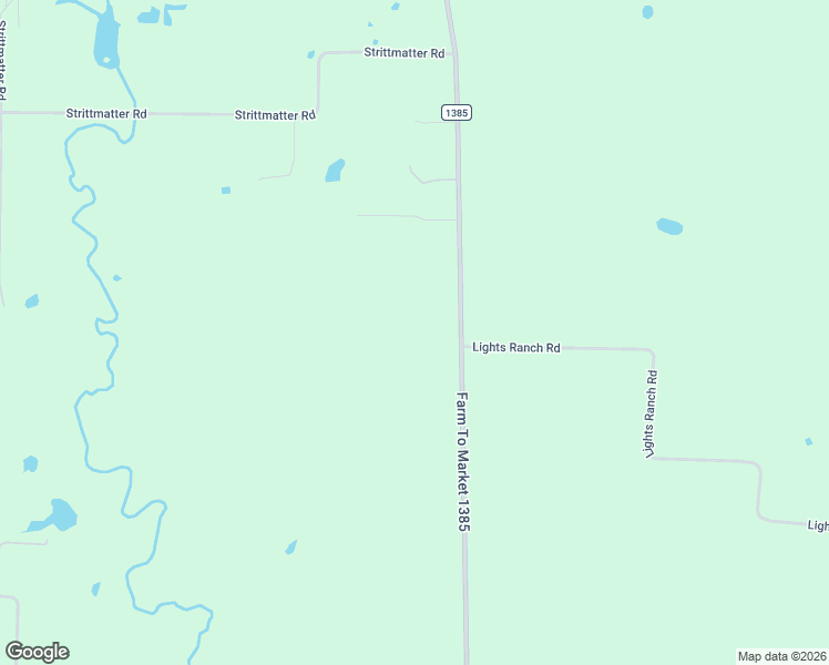 map of restaurants, bars, coffee shops, grocery stores, and more near 12327 Farm to Market Road 1385 in Pilot Point