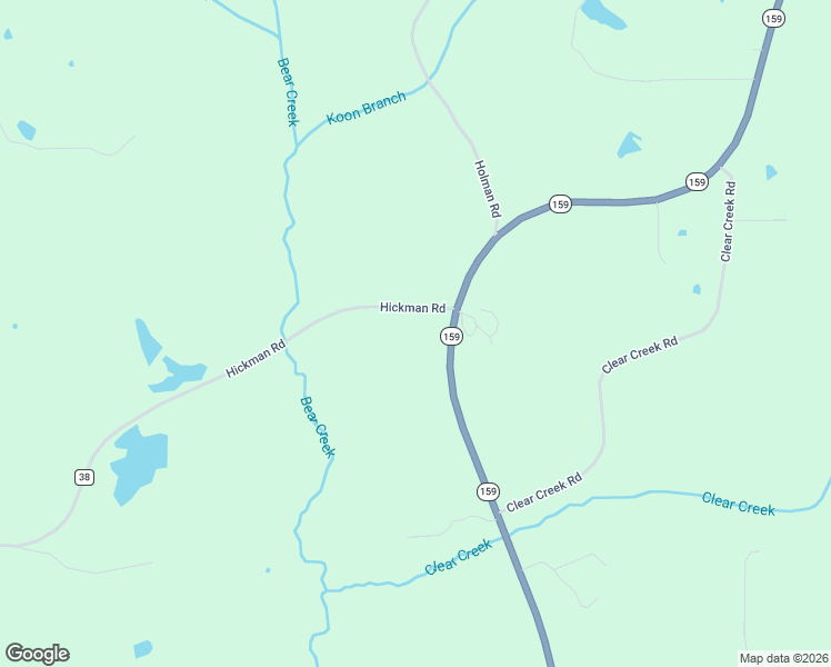 map of restaurants, bars, coffee shops, grocery stores, and more near Hickman Road in Gordo