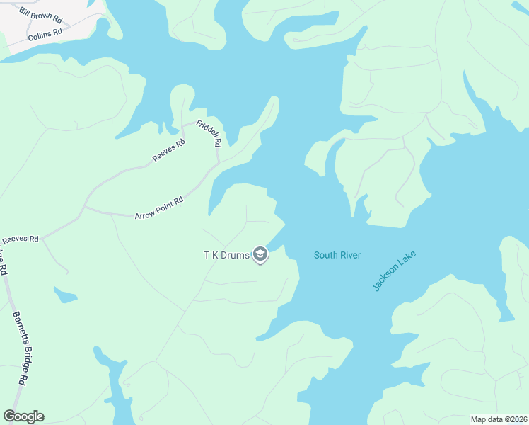 map of restaurants, bars, coffee shops, grocery stores, and more near 175 River Point Road in Jackson