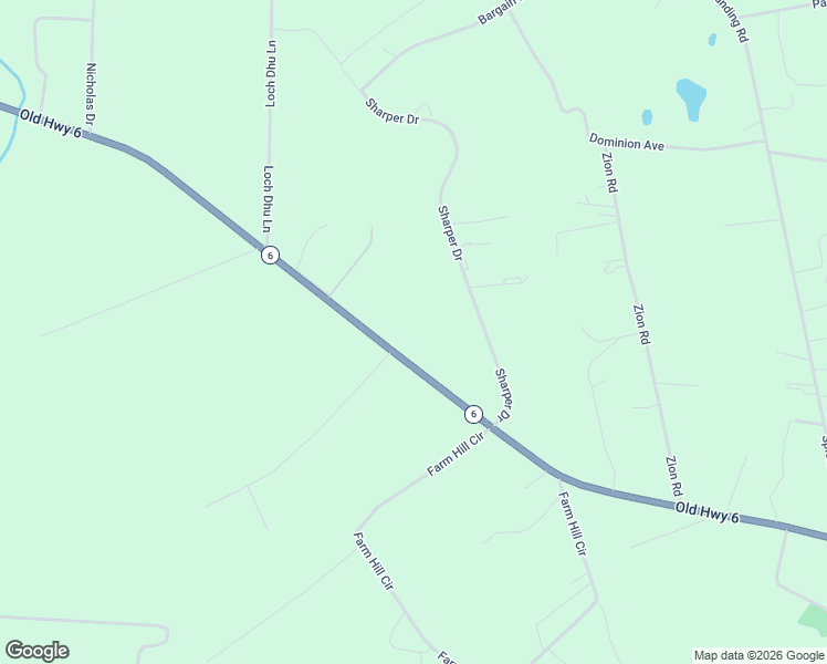 map of restaurants, bars, coffee shops, grocery stores, and more near 1902 Old Highway 6 in Cross