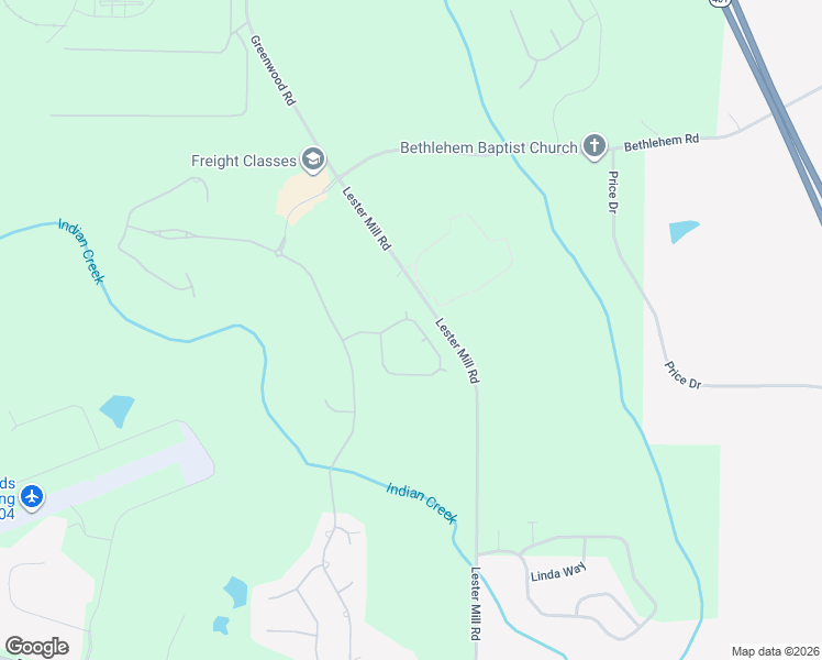 map of restaurants, bars, coffee shops, grocery stores, and more near 924 Donegal Drive in Locust Grove