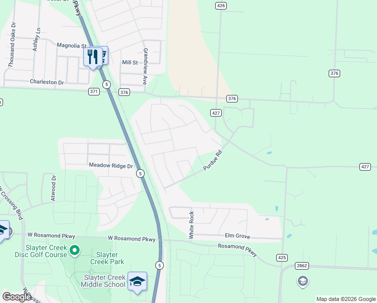map of restaurants, bars, coffee shops, grocery stores, and more near 2209 Cinnamon Way in Anna
