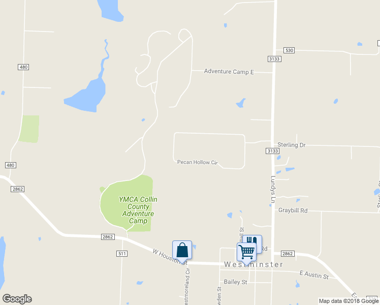 map of restaurants, bars, coffee shops, grocery stores, and more near 317 Pecan Hollow Circle in Anna