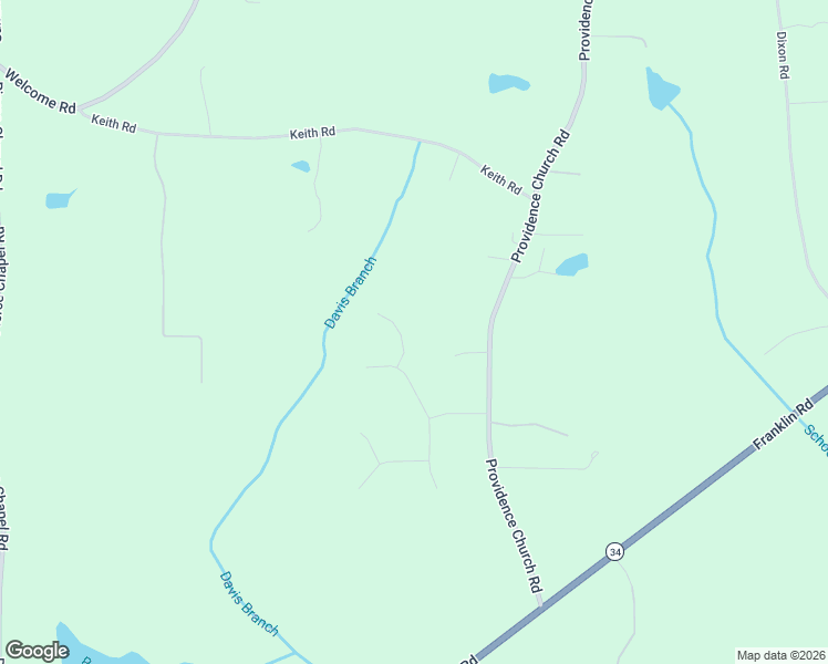 map of restaurants, bars, coffee shops, grocery stores, and more near 19 Sunny Point in Newnan